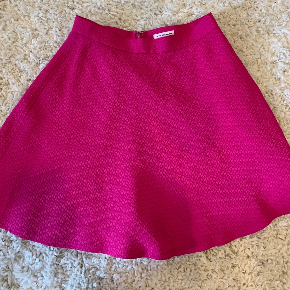 Pink skirt